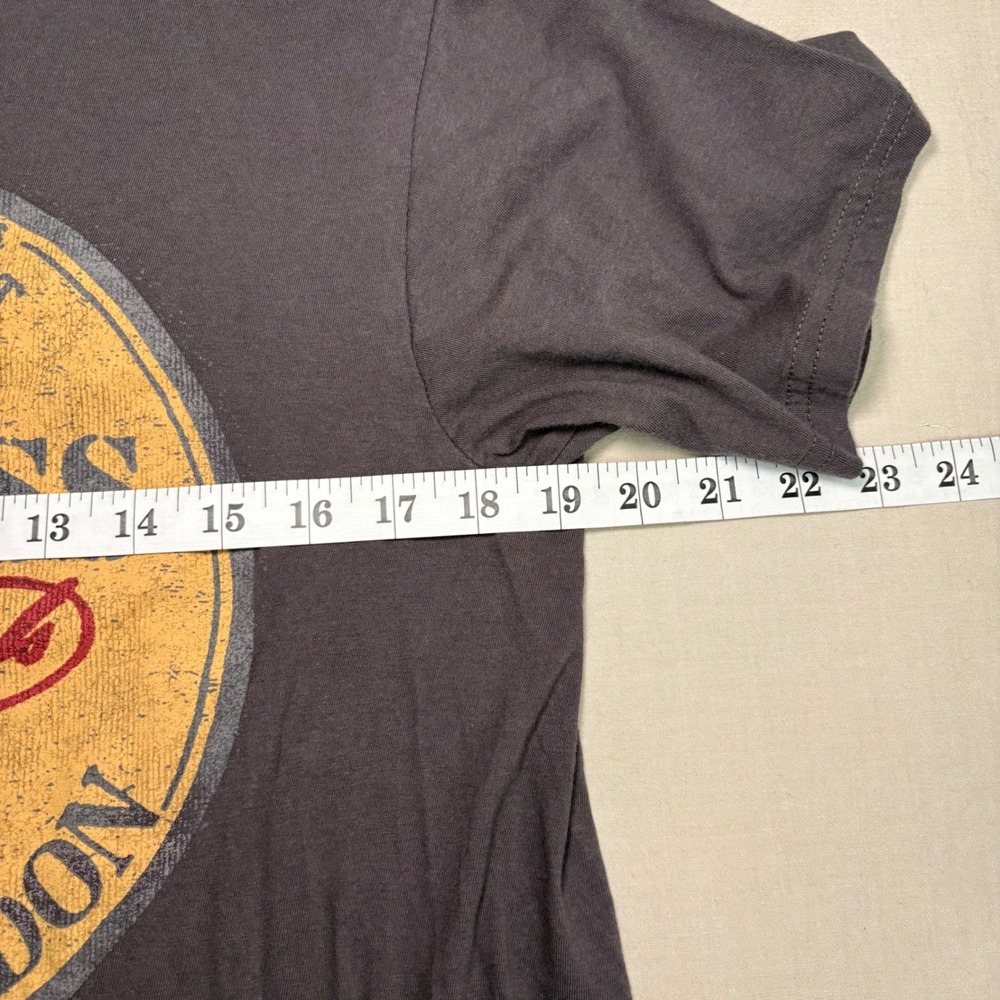 Guinness Extra Stout Graphic T-Shirt Mens Medium Charcoal Gray Cotton Beer Tee - Picture 3 of 5